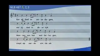 Sjaloom kerst 2025 Eer zij God in onze dagen.