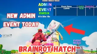 BRAINROT HATCH MAP FORTNITE CREATIVE Pandvill NEW SECRET MAP CODE TUTORIAL ADMIN EVENT