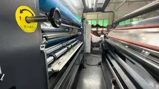 OPP film high speed slitting and rewinding machine