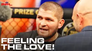 Тренер Хабиб и Зайнуков чувствуют любовь! | Интервью после боя | PFL Champions Series 2 2025