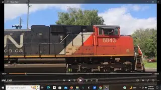 CN Train Q 116 Heading Eastbound @ T Drive/Burrow Rd Battle Creek Michigan 9/9/23