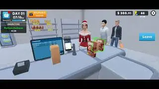 Сталаа кассиром! Играю в игру Supermarket Simulator Game 3D