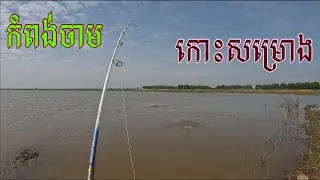 ឆ្លៀតចូលសាកប្រឡងឆ្តោរថ្មី ខាំធំណាស់ #fishing #cooking #adventure