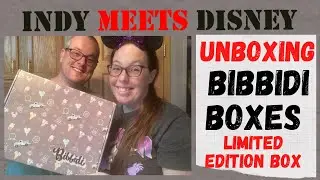 Unboxing Bibbidi Boxes Limited Edition Box | Bibbidi Boxes Subscription Service | Disney Merchandise