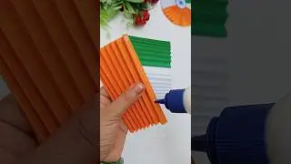 DIY tricolour paper badge #priyazkorner #shorts #diy
