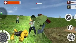 Monster Hulk Vs Black Incredible Monster Hulk | Flying Monster Hero Battle - Android GamePlay