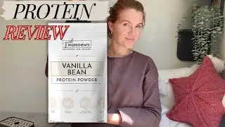 Just Ingredients VANILLA BEAN Protein Powder Review & Demo