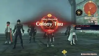 Xenoblade Chronicles 3 - Chapter 4 Natural Selection: Team Enters Colony Tau Cutscene Talk to Raine