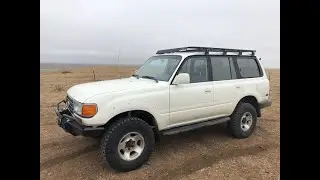 Land Cruiser 80 series roof rack removal