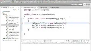 Arrays of Generic Type Objects in Java
