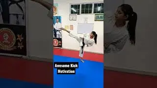 🔥💯 Female BLACK BELT Karate Girl training her kicks🔥⭐ Star Karate Tv 💯