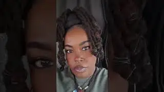 Loc Knots Updo with Turban #updo #updostyles #locs #loccommunity #longlocs #locstyles #shorts