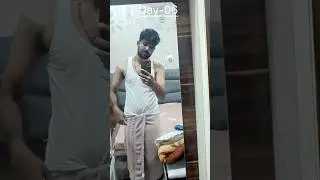 (Day-06) 90 Days Body Transformation Challenge Accepted by Manu Maur #gym #miniblog #bodybuilding