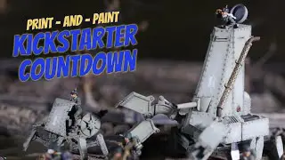 Print and Paint  |  Kickstarter Countdown #1-24