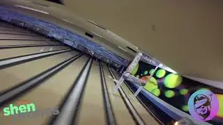 Drone racing in a bowling alley?!