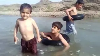 picnic and swimming time in Zhob