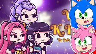 Sonic and Amy play FNF VS KPOP DEMON HUNTERS