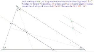 Geometria - Rette perpendicolare e parallele, dimostrazione 1 - primo anno