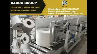 Paper Hand Towel Roll Jumbo Toilet Paper Roll Maxi Roll Rewinder Line