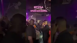 TYGA LIVE PARTY @ OPIUM BARCELONA 2022 #shorts #1 #tyga #barcelona