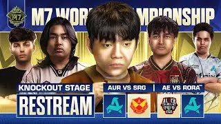 SRG VS AE TERWUJUD. RESTREAM M7 KNOCKOUT STAGE DAY 2.