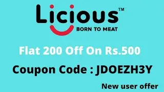 Licious Coupon Code 2022 | Licious Offer | Licious Promo code