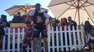Tsquad at YG Celebrity ALL-STAR Basketball Game| OfficialTSquadTV | Tommy The Clown