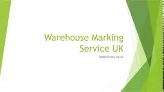 Warehouse Marking Service UK | Hazardlines