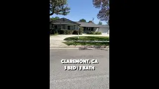 Claremont Home For Sale | 3 bedrooms 2 bathrooms | Los Angeles Home Tour