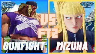 SFV 🌟 Gunfight (Alex) vs Mizuha (Kolin) 🌟 Street Fighter V