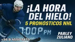 &ldquo;🔥 ICE TIME | 5 NHL 7PM PREDICTIONS | Power Picks with Zulia Parlay 🏒💰&rdquo;
