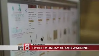 Warning about Cyber Monday scams