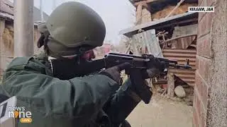 Breaking: Intense Encounter Unfolds in Kulgam, J&K - Security Forces vs. Terrorists | News9