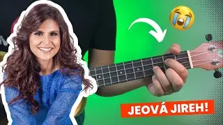 Como tocar JEOVÁ JIREH de Aline Barros no UKULELE | Aula completa Ukulele