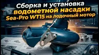 Установка и сборка водометной насадки SEA PRO WT 15 обновленная версия с обратным ходом