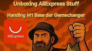 AliExpress Unboxing Handing M1 Bass Angelrute Ml 1,98m Fast Action. Hot and Beauty!