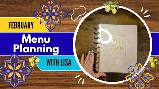 February Menu Planning | Decorating My Rustic Roots Meal Planner + Cozy Kitchen Inspiration
