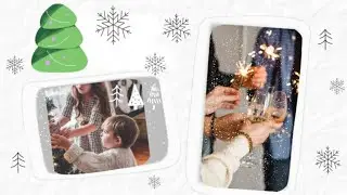Decorate your photo in social media with GIF. Christmas holiday drawing in Procreate on Skillshare