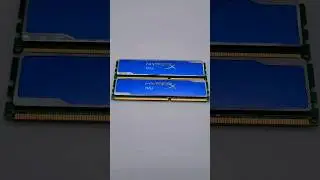 Пара оперативної пам'яті Kingston HyperX Blu DDR3 8Gb (2x4Gb) 1333MHz 1Rx8 CL9 (KHX1333C9D3B1K2/8G)
