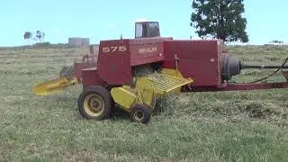 Lucerne Hay Baling Part 1