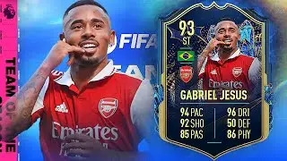FIFA 23: 93 TOTS GABRIEL JESUS REVIEW - BEST STRIKER I'VE USED SO FAR - FIFA 23 ULTIMATE TEAM