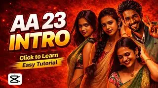 😱 This AA 23 Motion Trailer Edit Is Going VIRAL! 🔥AI Character Group Intro Reels | CapCut Tutorial