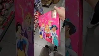 je teste ce calendrier 📅  de l'avent disney princesses #essai #teste #action #avent #No&euml;l #cadeau