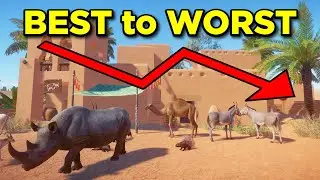 Рейтинг животных засушливых зон! Planet Zoo