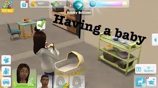 Having a baby in sims mobile
