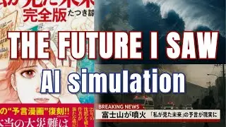 The Future I Saw. AI Simulation(full ver) #eruption  #tsunami