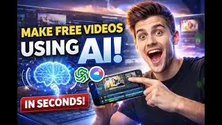 FREE AI Video Generator Tutorial || How to Make Videos Using AI