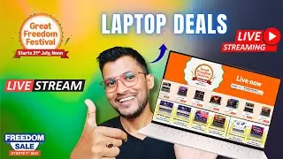 🔥LIVE NOW🔥INSANE Laptop Deals!💻&ndash;Amazon Great Freedom Festival Sale 2025 & Flipkart Freedom Sale 2025