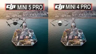 Dji Mini 5 Pro VS Dji Mini 4 Pro Camera test Comparison 
