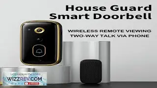 Perfect Gift Selection! Wireless Intelligent Video Doorbell Camera 2.4GHz WiFi Connection